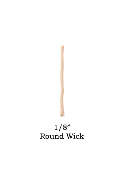 1/8 Round - Oil Lamp wick