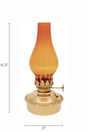 Christmas Décor Copper Brass Anchor Oil Lamp Nautical Maritime