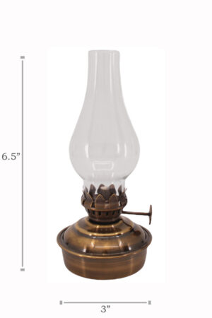 Oil Lamps - Brass Mini - 6.5