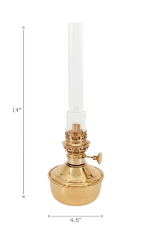 Brass Oil Lamp, Vintage Oil Lamp, Kerosene Lamp, Genie Lamp