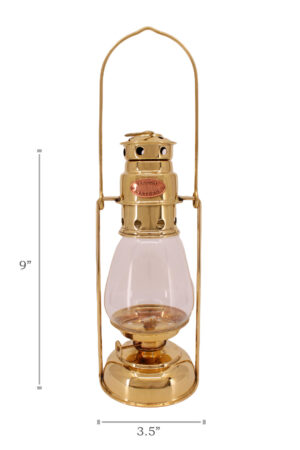 Vermont Lanterns Brass Mini Small Oil Lamp 5.75 (Antique Brass