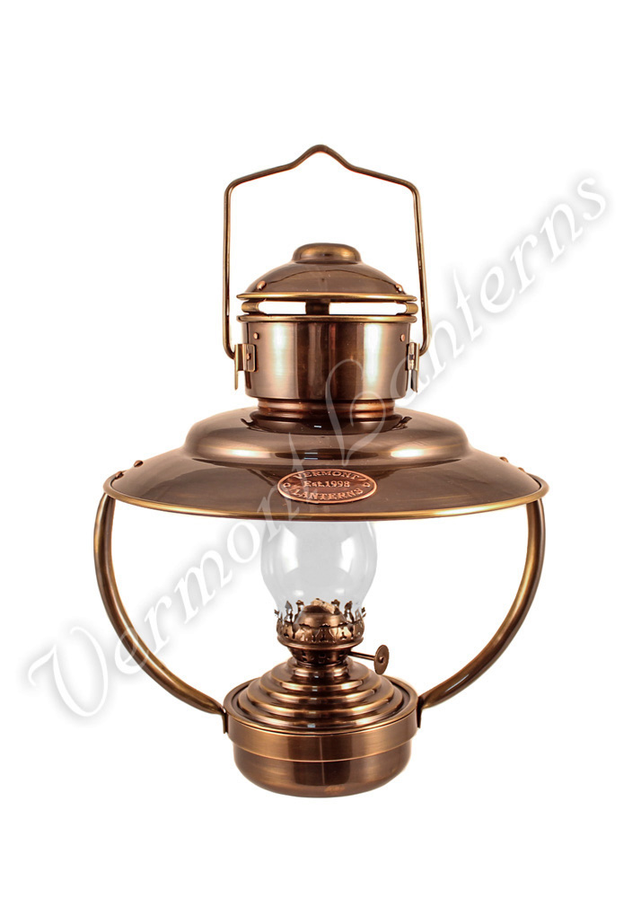 8 Brass Oil Lamp Maritime Nautical Ship Lantern/antique Boat