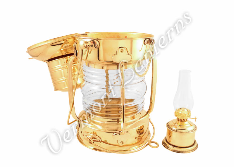 Ships Lanterns - Brass Anchor Lamp - 19