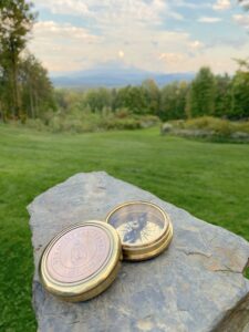 Vermont Lanterns Brass Compass