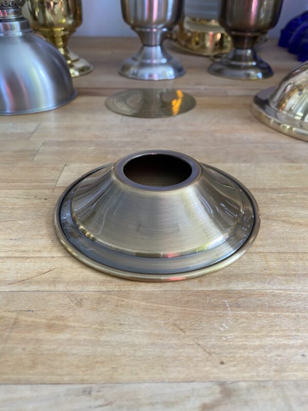 Antique Brass Mini Chimney Shade