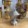 Pewter finished Brass Mini Chimney Shade