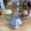 Pewter finished Brass Mini Chimney Shade