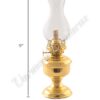 Oil Lamp Chimney #1 Crimped Top - 1 5/8" x 5"