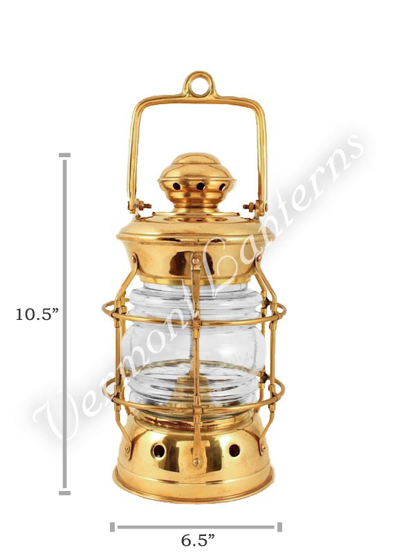 Nautical Lanterns Brass Nelson - 10.5