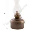 Oil Lamp Chimney #1 Crimped Top - 1 5/8" x 5"